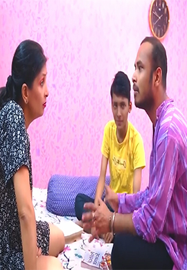 Desi Step Mom teaches her Step son How to Fuck and get threesome Fucking Experience with a Teacher